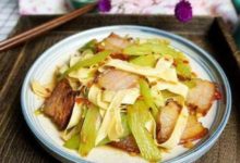 【芹菜豆皮炒臘肉】滋味也好贊，嘗嘗看嘍！-頭條楓林網