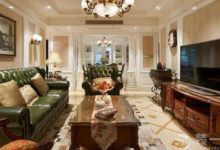 【榮欣裝飾】140平三居室裝修案例 歐式厚重豪華-頭條楓林網