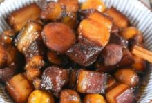 冬季養生好食材-板栗紅燒肉，很遠就能聞到肉香味-頭條楓林網