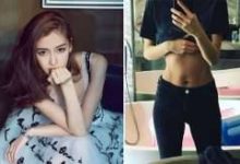 Angelababy產後大秀腹肌！女星產後瘦身9公斤，全靠2大招-頭條楓林網