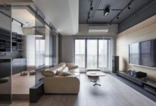 秦皇島裝修 鐵新里三居114平現代風格裝飾案例效果 全包11萬-頭條楓林網