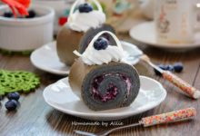 年後手工美食：竹炭藍莓蛋糕卷，新吃法，值得動手試一下-頭條楓林網