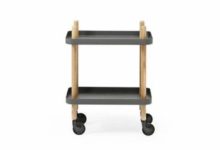 Normann Copenhagen 滾輪小邊桌｜設計-頭條楓林網