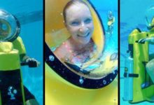 有趣的水下滑板車-頭條楓林網