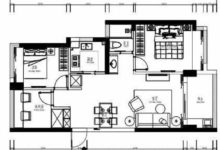 廚房包管居然用麻繩！100平北歐三居小心思設計-頭條楓林網