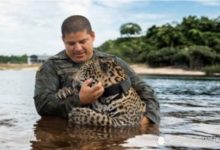再兇猛，高貴的動物也有人暖心的一面，看得讓人心都化了-頭條楓林網