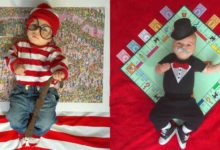 酷媽媽每天穿著新衣服給她的寶寶，直到萬聖節-頭條楓林網