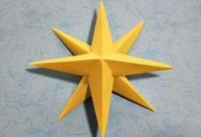 可以裝飾的幸運星摺紙, 簡單幾步做出立體的幸運星-頭條楓林網