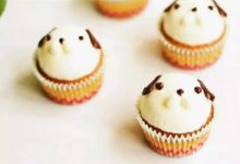 狗年送您一款超級可愛的小狗奶油紙杯蛋糕-頭條楓林網