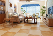美式地磚怎麼選擇好 四款客廳美式地磚搭配效果-頭條楓林網