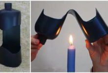 把洗髮水瓶剪兩刀，用火一烤，簡單好用的香皂盒就搞定了-頭條楓林網