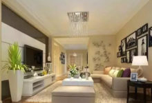 簡約客廳背景牆裝修效果圖 5款電視背景牆裝修案例-頭條楓林網