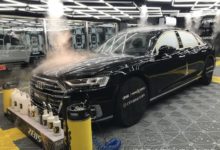 全新奧迪A8L 首選施工XPEL宙斯隱形車衣！專業貼膜團隊施工-頭條楓林網