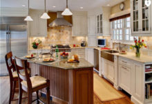 美式廚房裝修效果圖2018 不同面積美式風風格廚房如何裝修-頭條楓林網