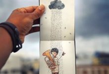 這位印度大叔的旅行速寫本，一定會讓你獻上了膝蓋！-頭條楓林網