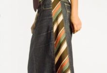 簡單創意，變小的裙子改造成多元素半身裙-頭條楓林網