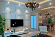 什麼樣的電視背景牆好看 七種常見的電視牆做法-頭條楓林網