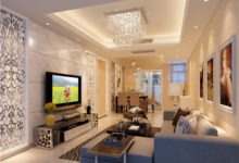 瓷磚背景牆裝修效果圖 背景牆使用瓷磚有什麼優點-頭條楓林網