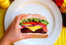 讓人流口水的漢堡，竟然是畫上去的！-頭條楓林網