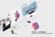 模板 | 佛朗哥完美畫素設計優雅電子商務PSD檔案-頭條楓林網