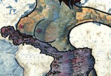 牛人用地圖製作的超狂野繪畫-頭條楓林網