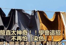 學會這個方法，不再怕染色，全都大膽丟進去洗吧，輕鬆多了-頭條楓林網