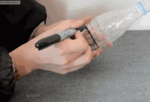 塑料瓶清潔推拉門的凹槽，實在是好用-頭條楓林網