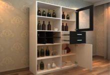 板式酒櫃效果圖欣賞 4款不同風格的酒櫃設計搭配-頭條楓林網
