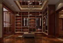 歐式衣帽間設計效果圖 歐式衣帽間要怎麼設計-頭條楓林網