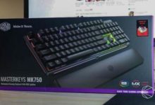 酷冷至尊MK750機械鍵盤測評，無框體設計方便清理-頭條楓林網