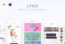 UI KIT | 51個螢幕4種佈局現代簡約設計風格百分百向量圖層-頭條楓林網