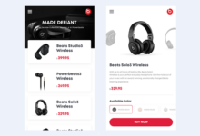 AE教程：數碼電商介面動效設計-頭條楓林網