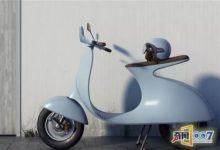 經典重塑，優雅輕盈懸臂式的電動摩托-頭條楓林網
