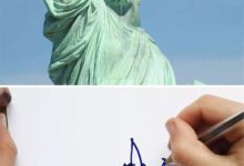 把小孩子塗鴉改成寫實畫風，那個酸爽！-頭條楓林網