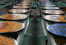 看一下日本工廠的井蓋設計-頭條楓林網