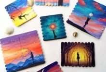 我們扔掉的冰棒棍，其實還能拿來畫畫-頭條楓林網