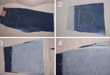 牛仔褲改造成簡單背包，就是這簡單幾步-頭條楓林網