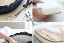 幾個椅子舊物改造拼成一個溫馨實用的小沙發教程-頭條楓林網