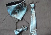 過時的舊領帶改造成寶寶圍兜、圍嘴做法教程-頭條楓林網