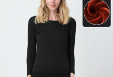 貼身保暖的緊身設計，手感柔軟，加絨加厚的保暖衣-頭條楓林網